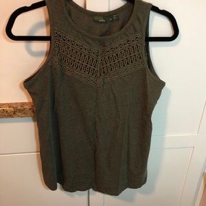 prAna Petra Crochet Lace Swing Tank Top